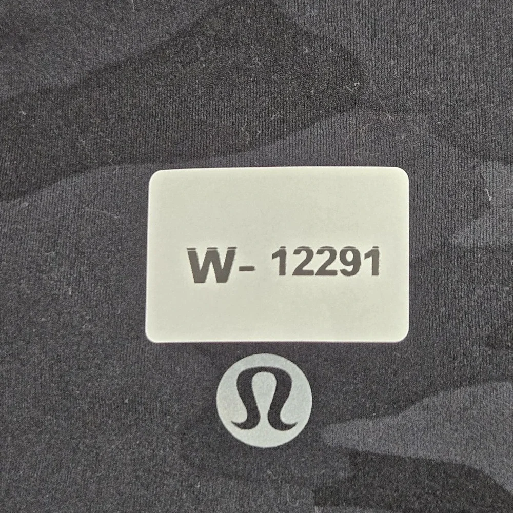 Lululemon Women Activewear Pants 4 Black Align Legging Camouflage Yoga
